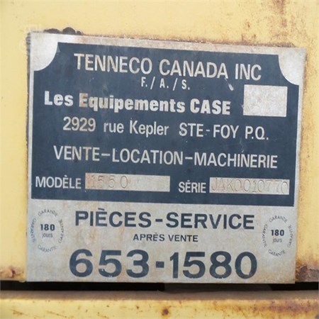 Used Crawler Dozer 1550 LGP – CASE for Sale